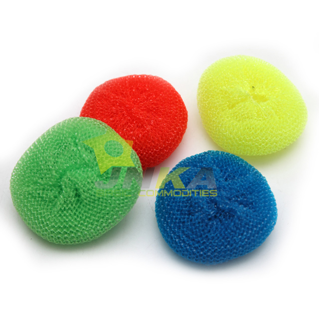 Kitchen Clean Plastic Mesh Scourer